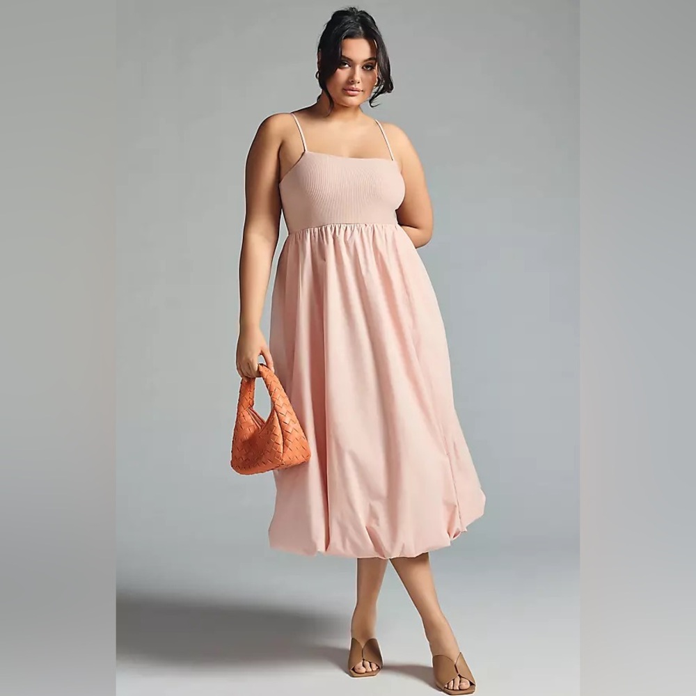 Maeve Anthropologie Sleeveless Bubble Dress Large